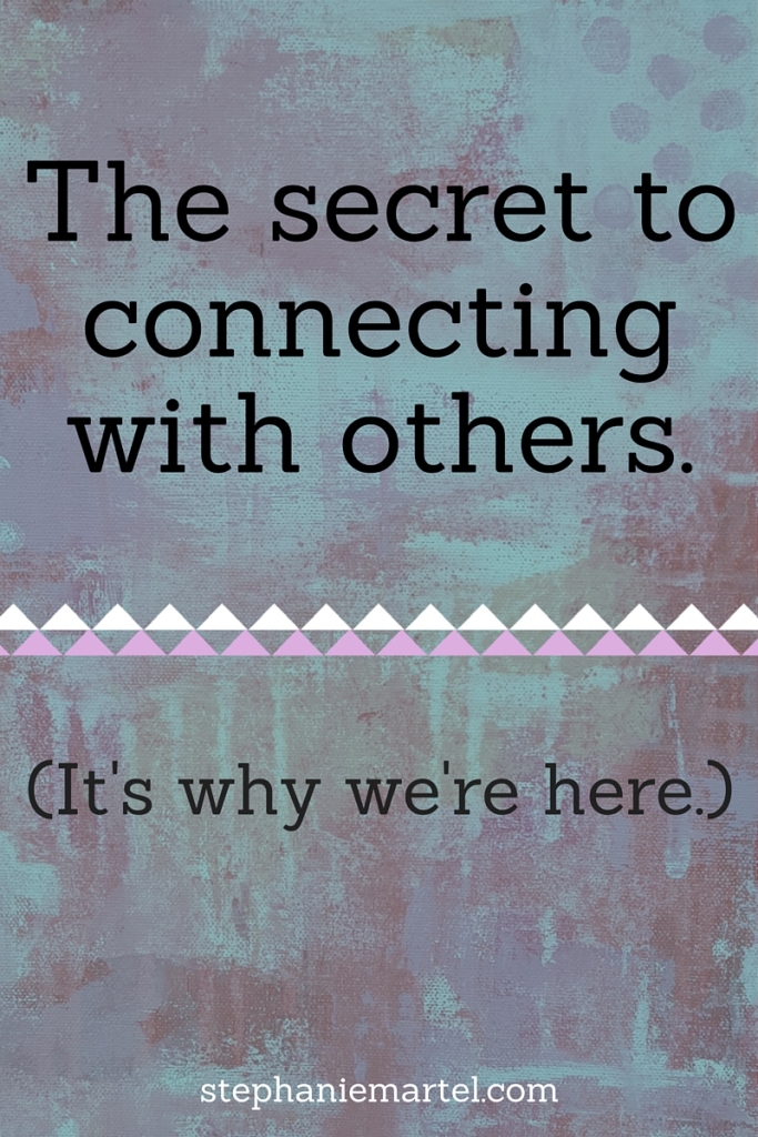 Introvert or extrovert, we all need to connect with others to feel fulfilled. Read more to find out the key to this connection.