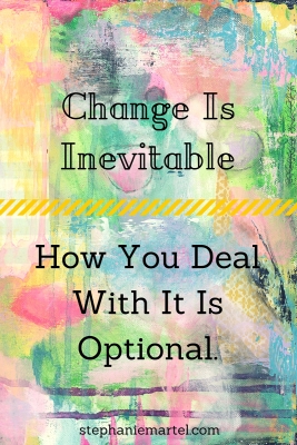 How do you handle change? Click through to hear about how a common experience helped me to handle change as an adult and how it may help you, too.