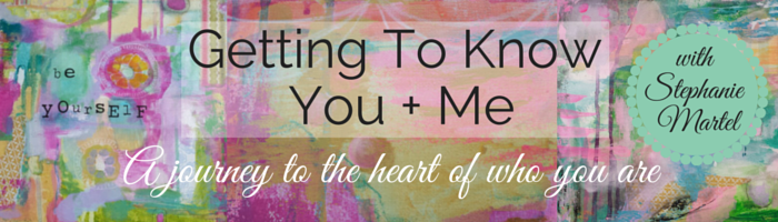 Getting To Know You + Me: Join the journey of personal growth + getting to know others.