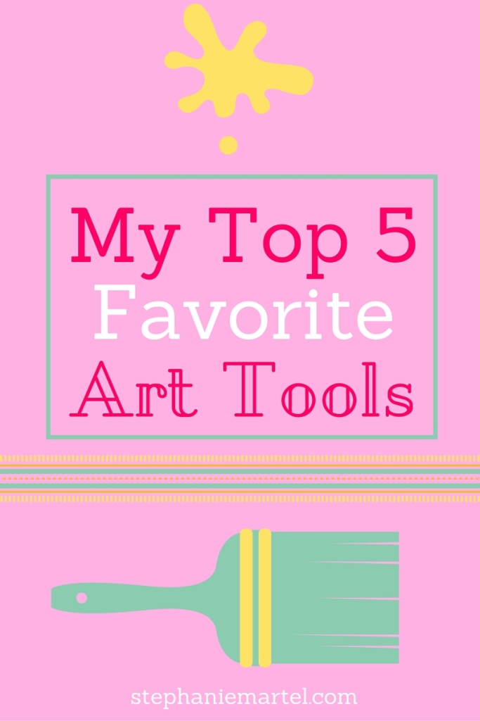Click through to see my 5 favorite art tools right now. They're more simple than you think!
