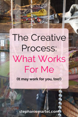 Want a peek into the creative process I use? Click through to read more--It may help you discover your own.